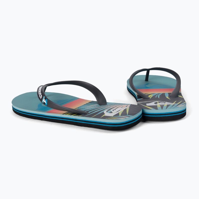 Japonki męskie Quiksilver Molokai Panel blue 3