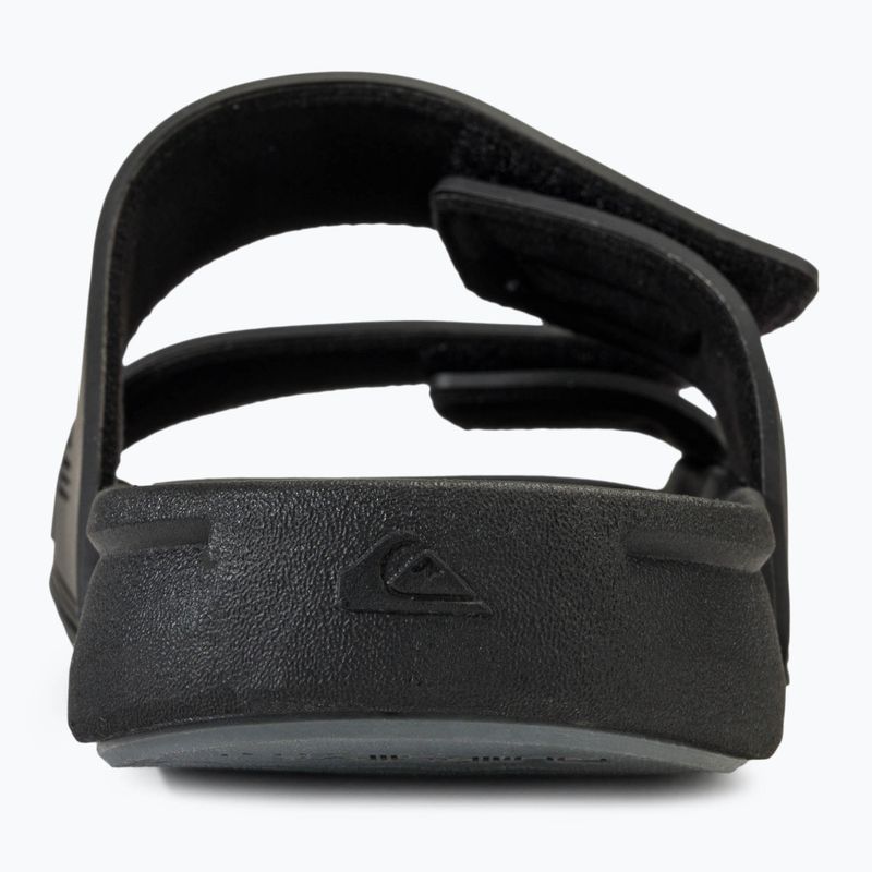 Klapki męskie Quiksilver Rivi Double Adjust black/grey/black 6