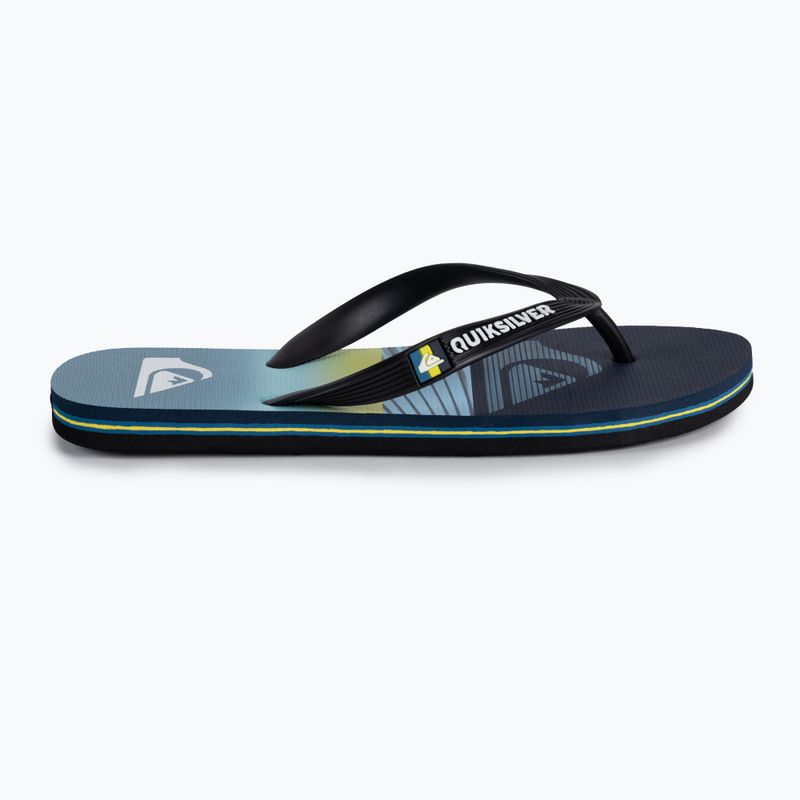 Japonki męskie Quiksilver Molokai Panel blue 1 2