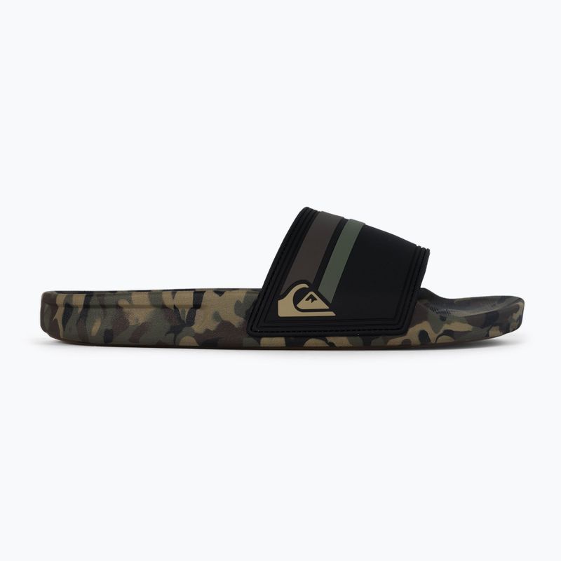 Klapki męskie Quiksilver Rivi Slide green 2