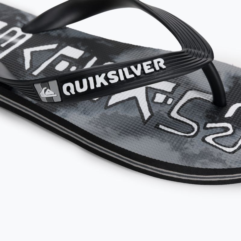 Japonki dziecięce Quiksilver Molokai Acid Drop black 7