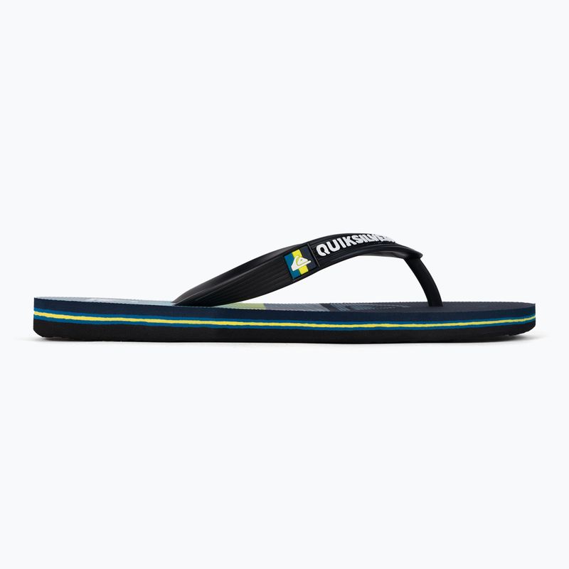 Japonki dziecięce Quiksilver Molokai Art blue 1 2