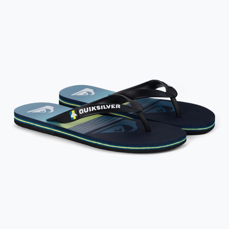 Japonki dziecięce Quiksilver Molokai Art blue 1 5