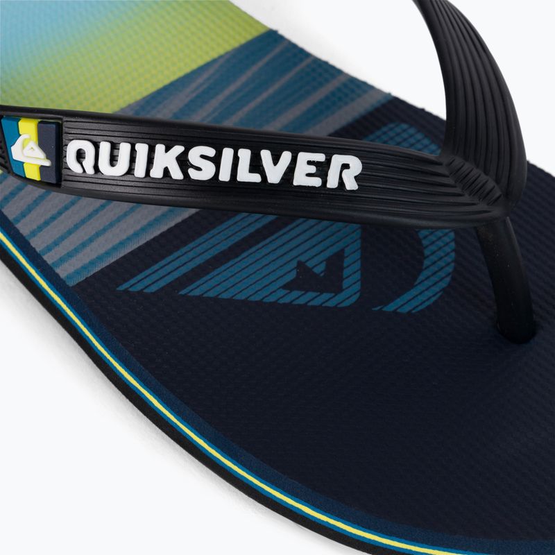Japonki dziecięce Quiksilver Molokai Art blue 1 7