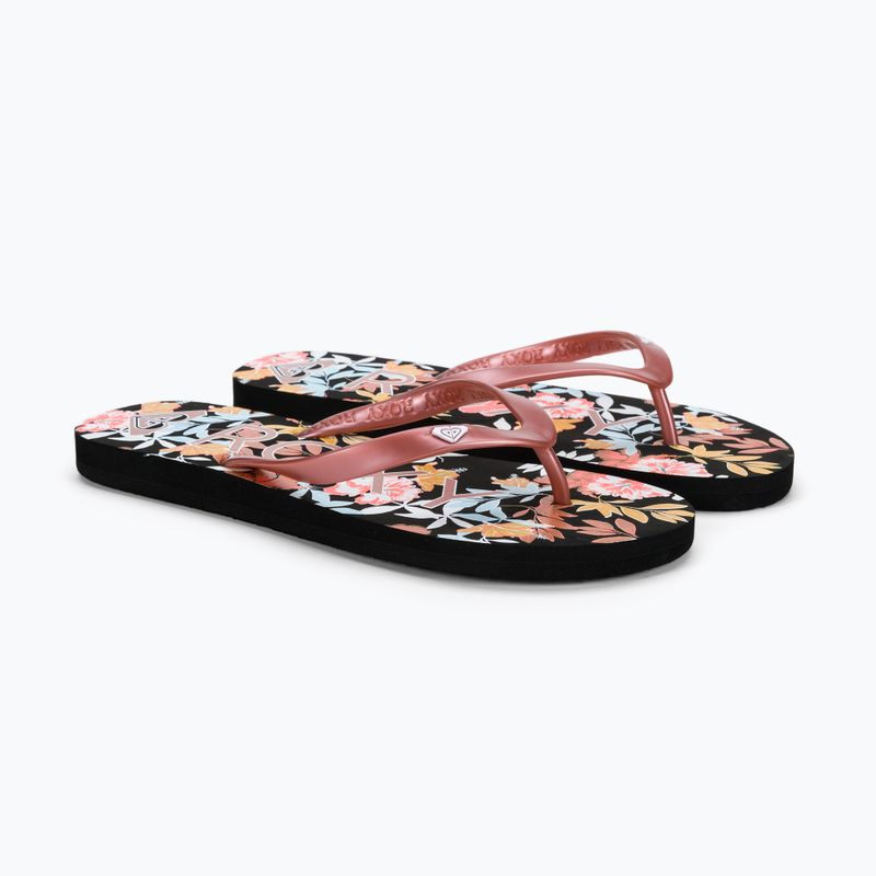 Japonki damskie ROXY Tahiti VII black/pink 5