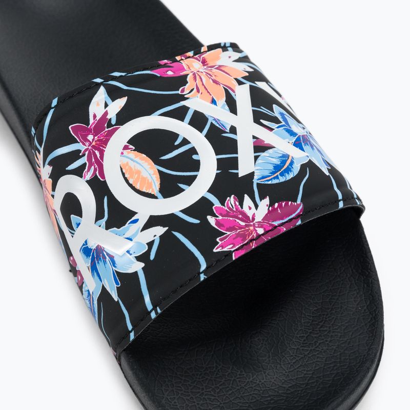 Klapki damskie ROXY Slippy II black/azela pink 7