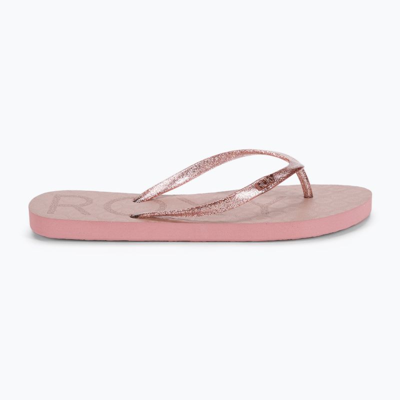 Japonki damskie ROXY Viva Sparkle rose gold 2
