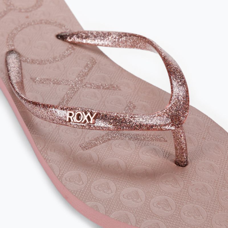 Japonki damskie ROXY Viva Sparkle rose gold 7