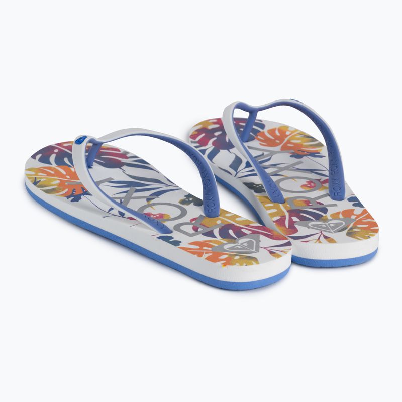 Japonki damskie ROXY Tahiti VII white/blue/white 3