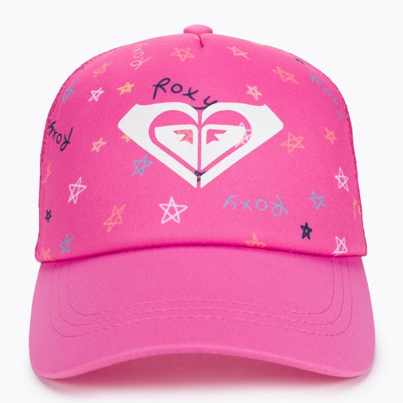 Czapka z daszkiem dziecięca ROXY Sweet Emotions Trucker Cap pink guava star dance 2