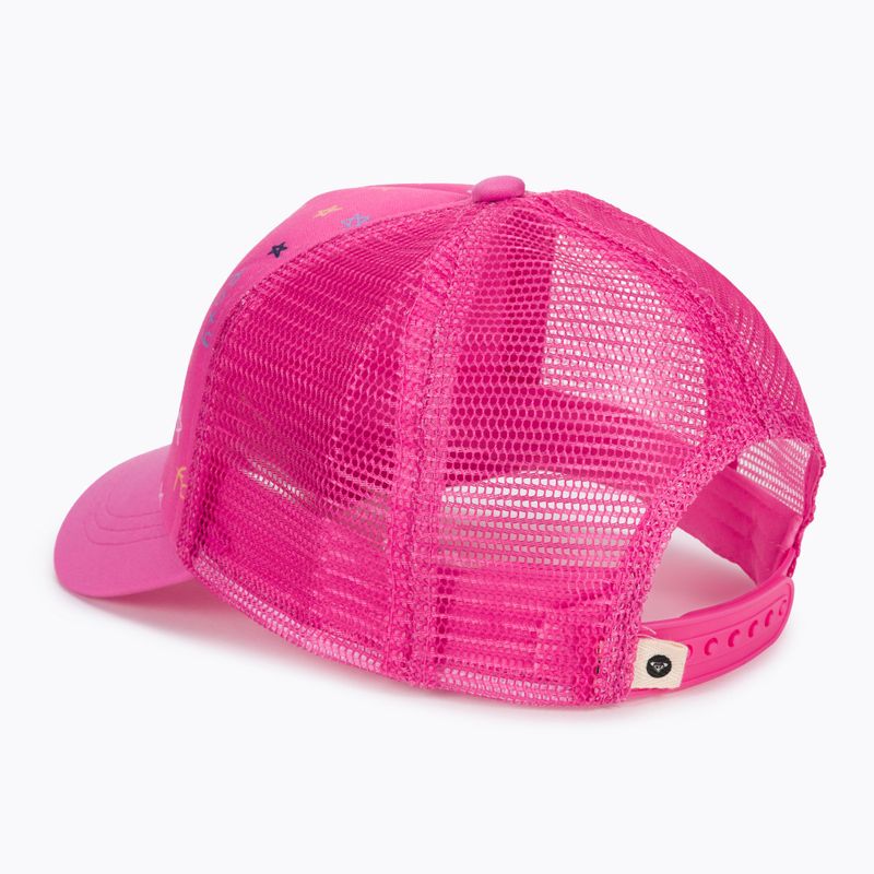 Czapka z daszkiem dziecięca ROXY Sweet Emotions Trucker Cap pink guava star dance 4