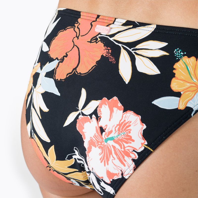 Dół od stroju kąpielowego ROXY Beach Classics Tie Side anthracite/island vibes 4