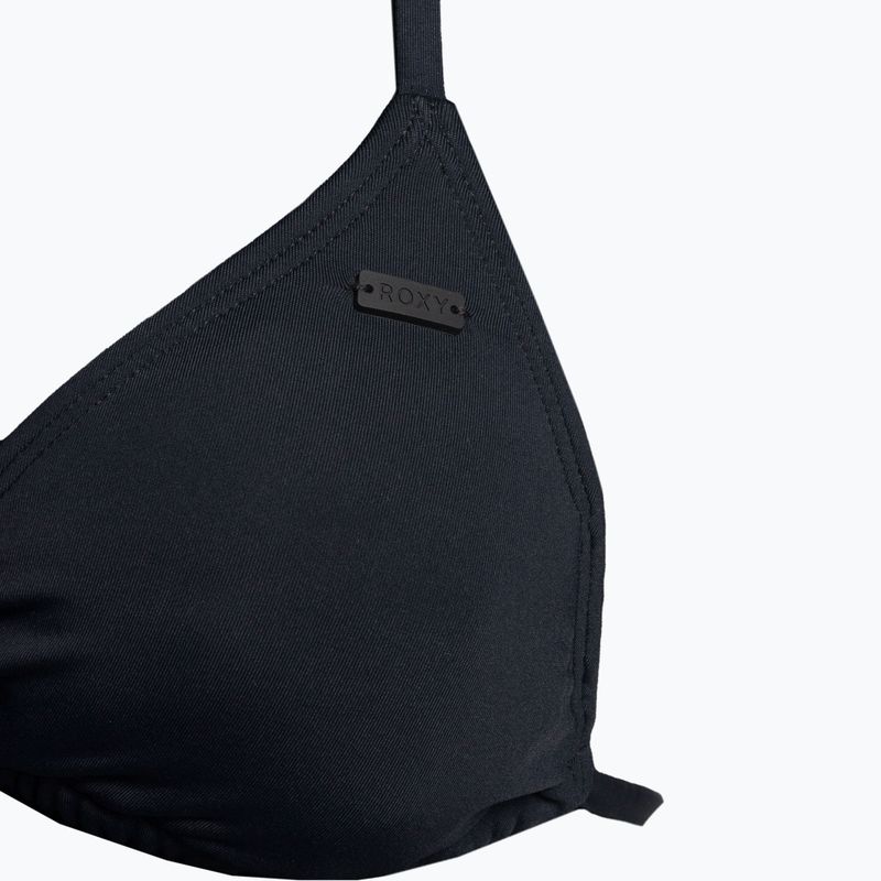 Góra od stroju kąpielowego ROXY Beach Classics Mod Tiki Triangle anthracite 3