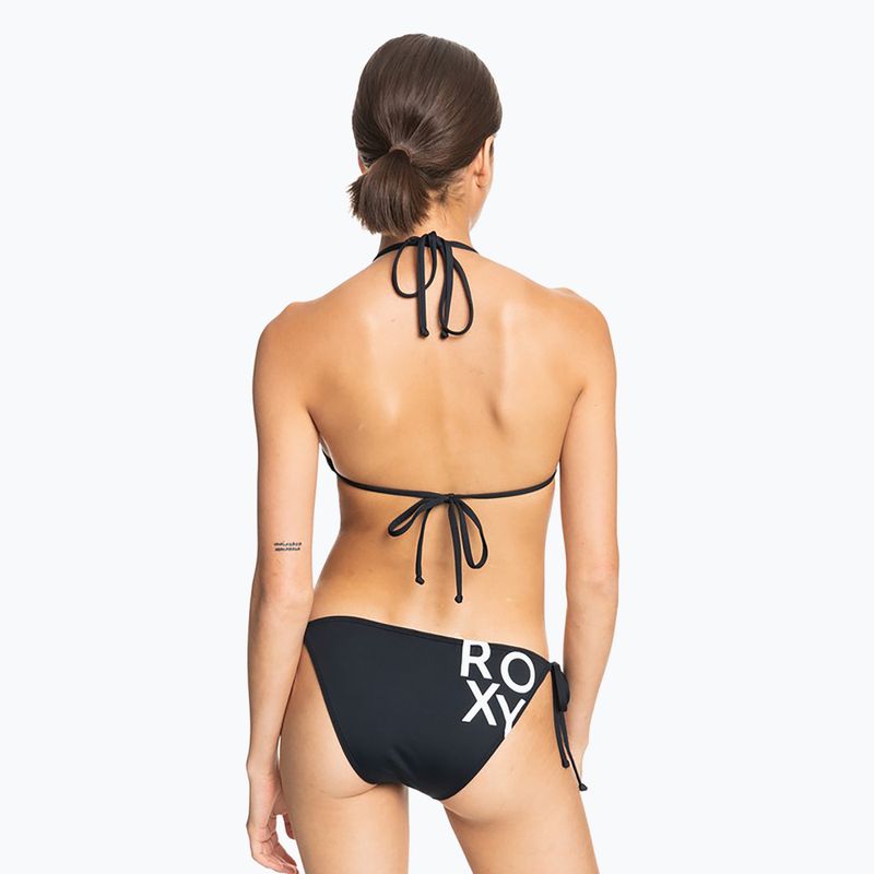 Strój kąpielowy dwuczęściowy damski ROXY Beach Classics Tie Side anthracite 4