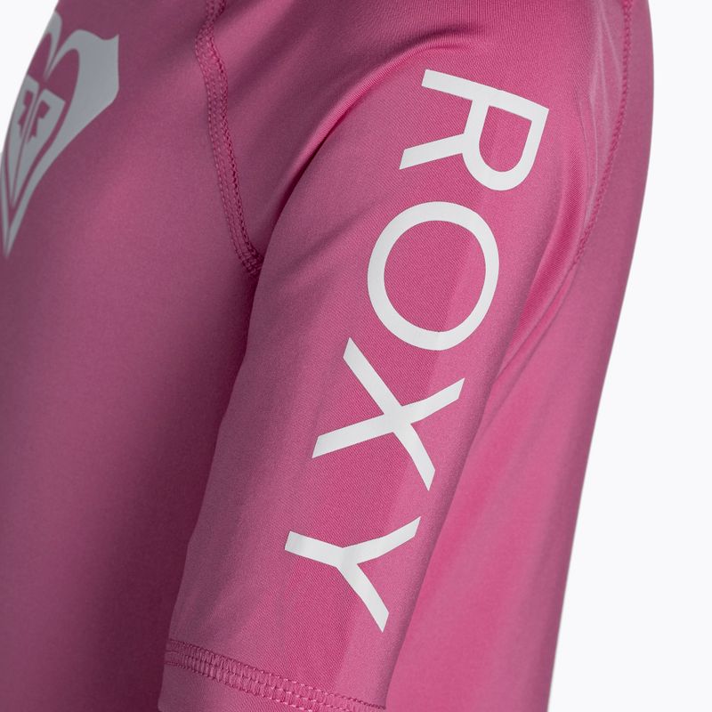 Koszulka do pływania dziecięca ROXY Wholehearted pink guava 4