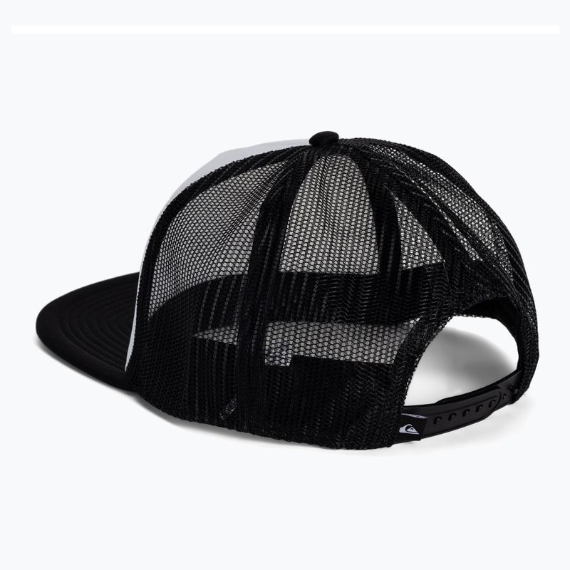 Czapka z daszkiem męska Quiksilver Foamslayer white/black 3