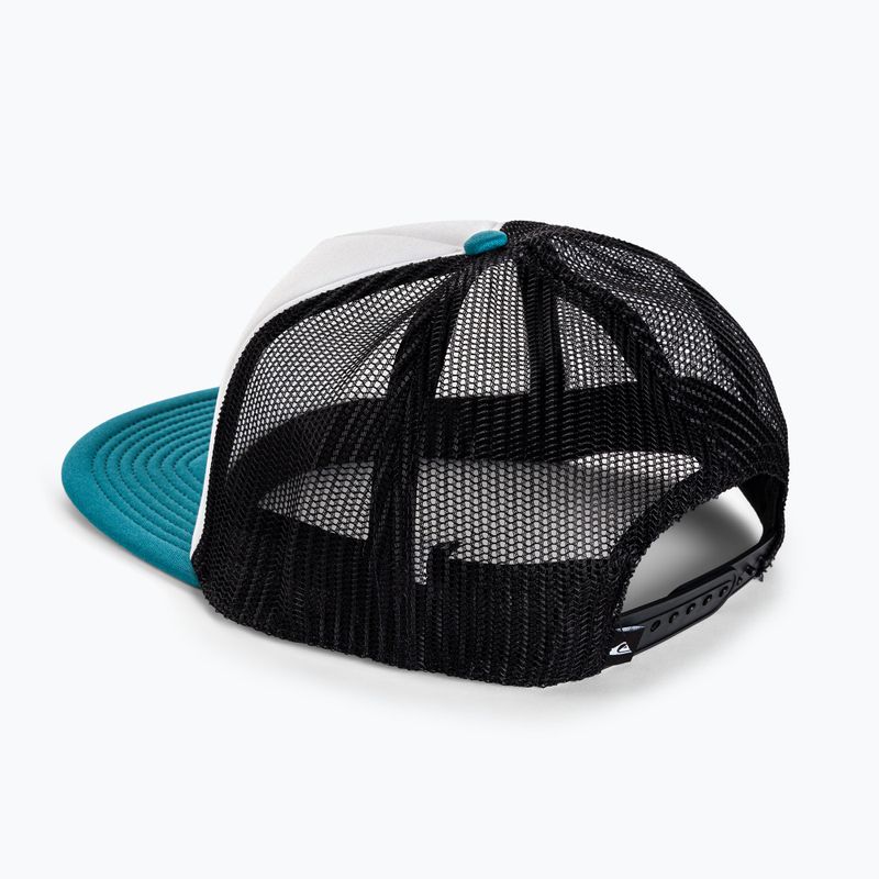 Czapka z daszkiem męska Quiksilver Foamslayer white/blue 4