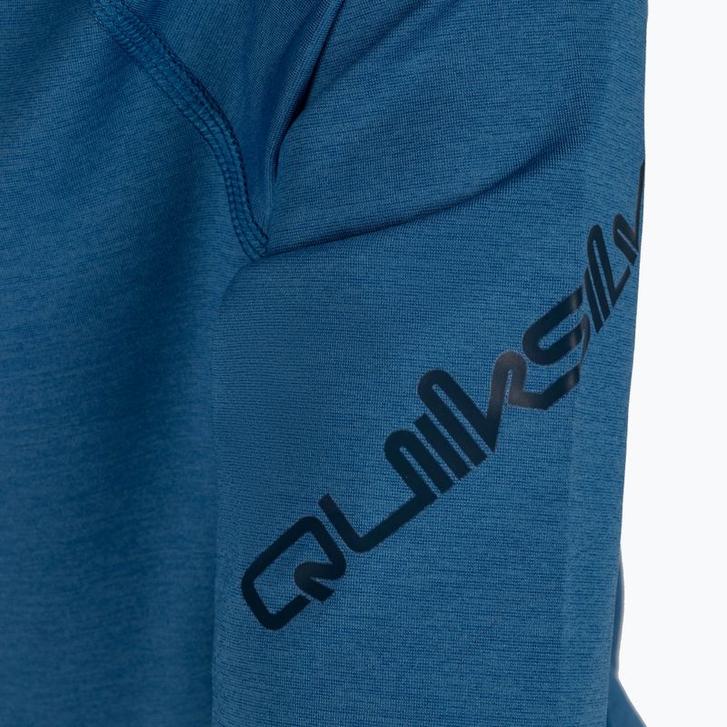 Koszulka do pływania dziecięca Quiksilver All Time vallarta blue heather 4