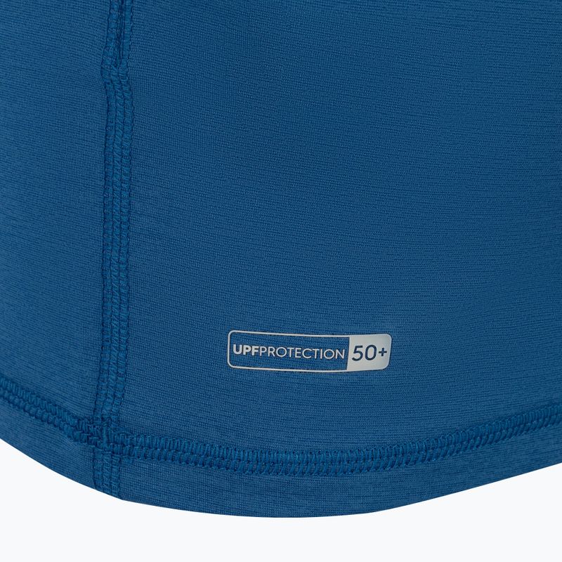 Koszulka do pływania dziecięca Quiksilver All Time vallarta blue heather 5