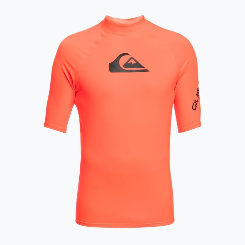 Koszulka do pływania męska Quiksilver All Time fiery coral