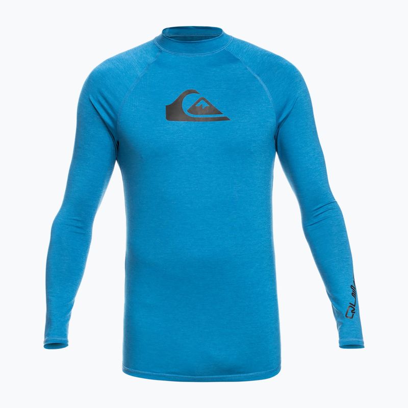 Longsleeve do pływania męski Quiksilver All Time vallarta blue heather