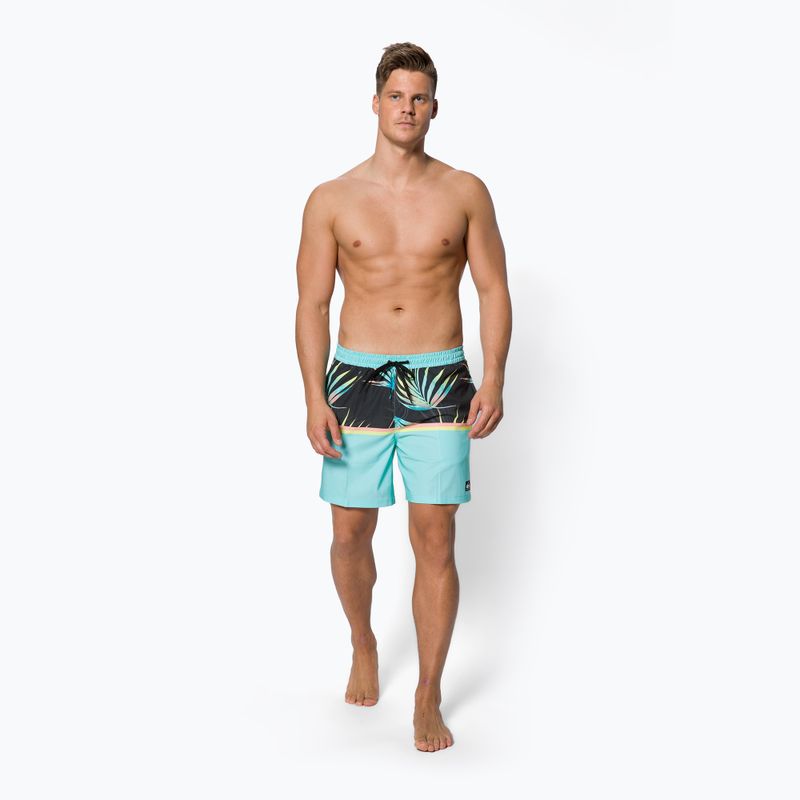 Szorty kąpielowe męskie Quiksilver Ocean Division 17" angel blue 2