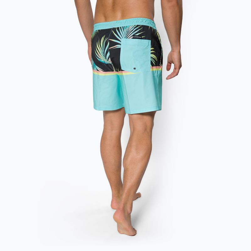 Szorty kąpielowe męskie Quiksilver Ocean Division 17" angel blue 3