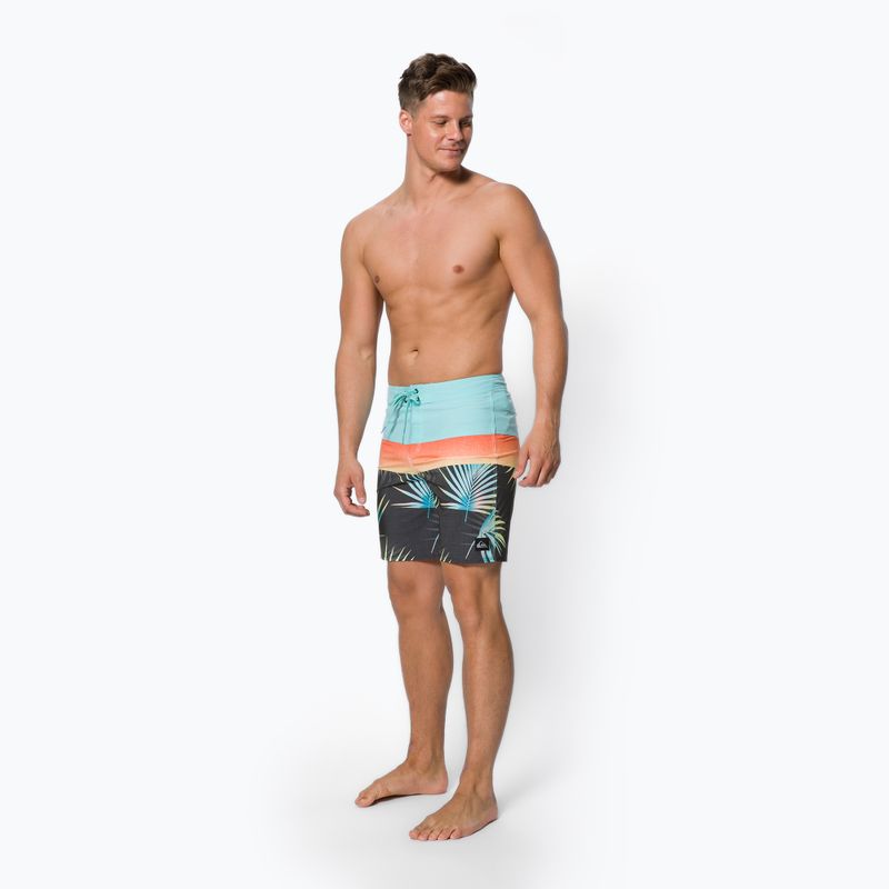 Szorty kąpielowe męskie Quiksilver Surfsilk Panel 18" 2022 tarmac 2
