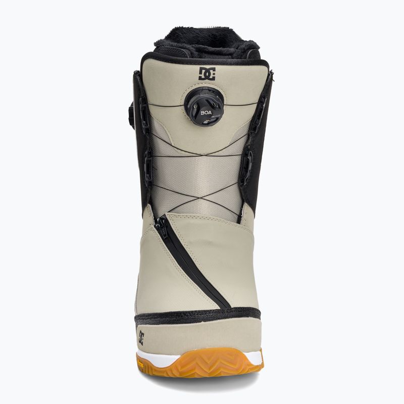 Buty snowboardowe męskie DC Transcend off white/gum 3