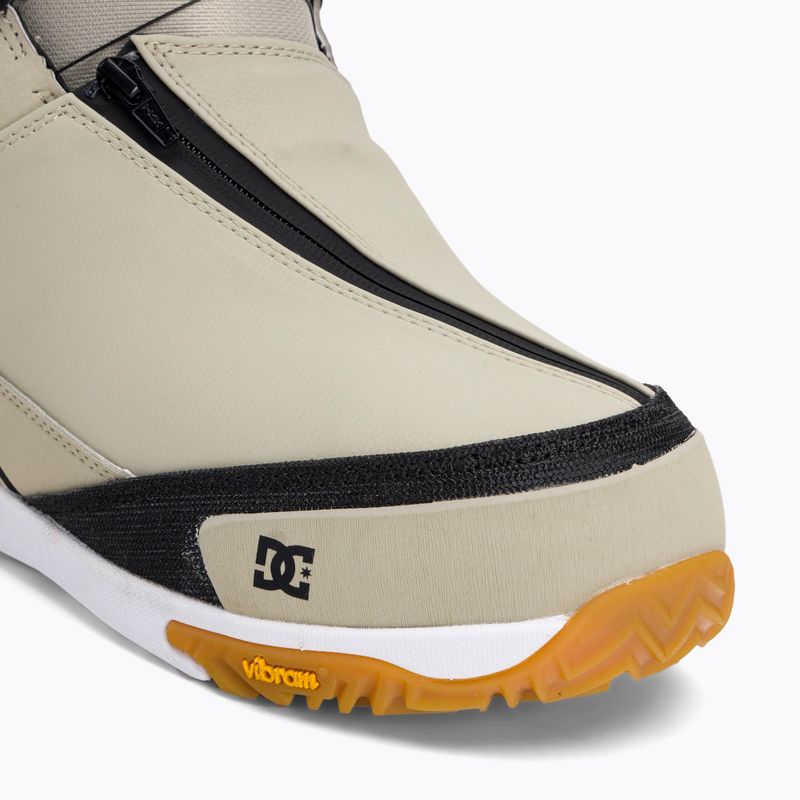 Buty snowboardowe męskie DC Transcend off white/gum 7