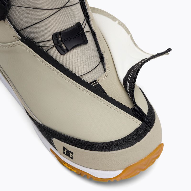 Buty snowboardowe męskie DC Transcend off white/gum 9