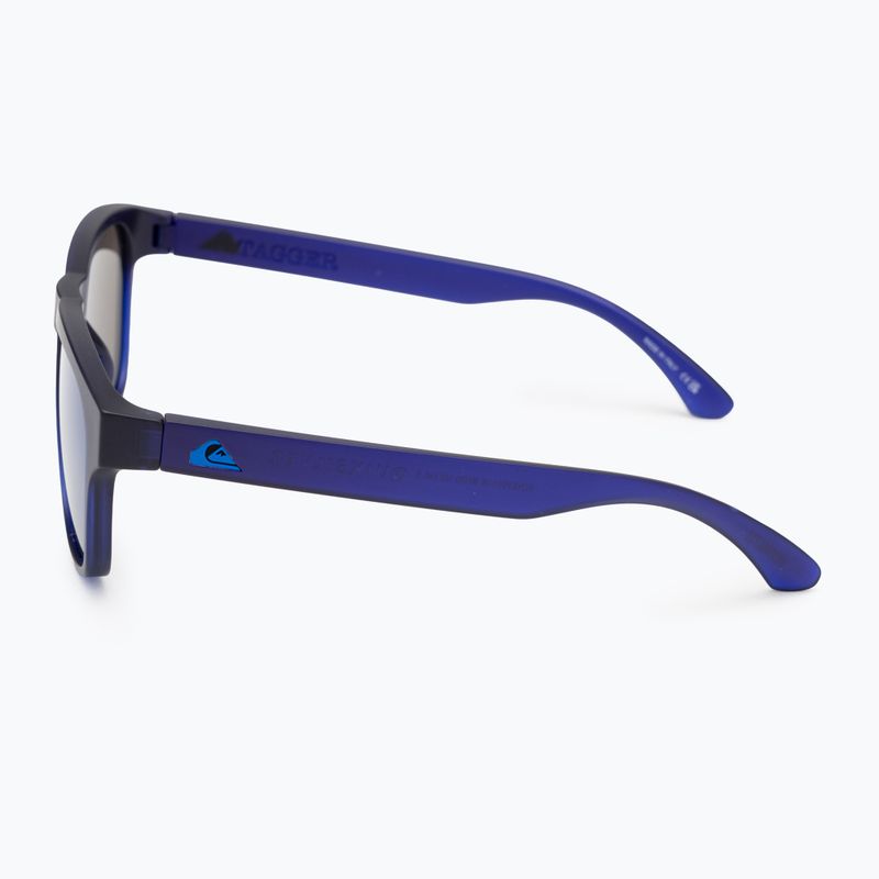Okulary przeciwsłoneczne męskie Quiksilver Tagger navy flash blue 4