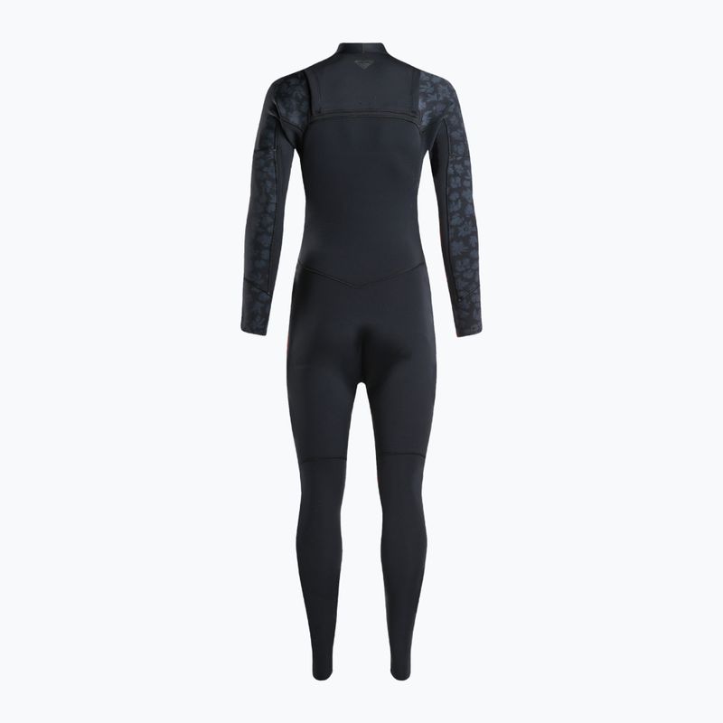 Pianka do pływania damska ROXY 5/4/3 mm Swell Series Chest Zip GBS black 3