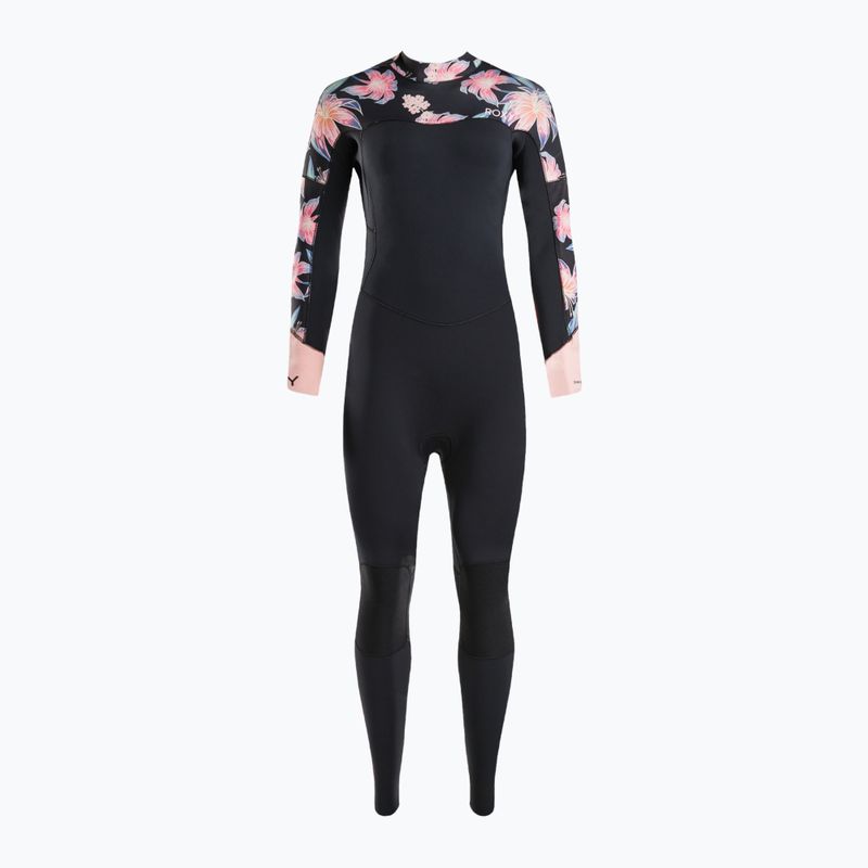 Pianka do pływania damska ROXY 5/4/3 mm Swell Series Back Zip GBS anthracite paradise found s 2