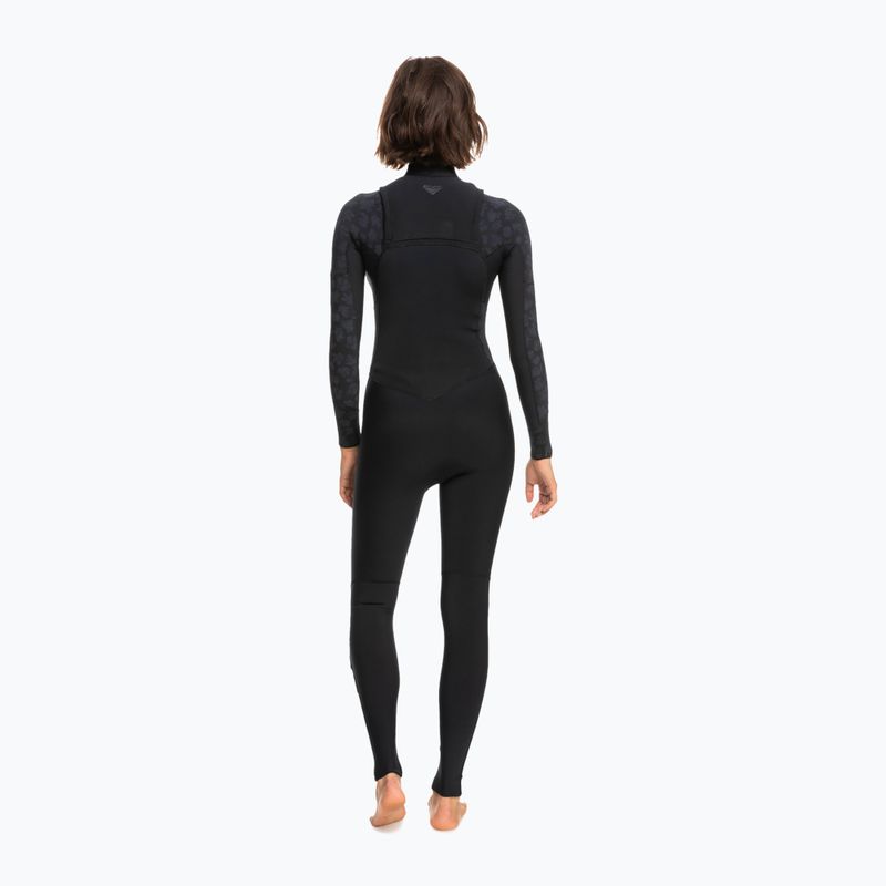 Pianka do pływania damska ROXY 4/3 mm Swell Series Chest Zip GBS black 7