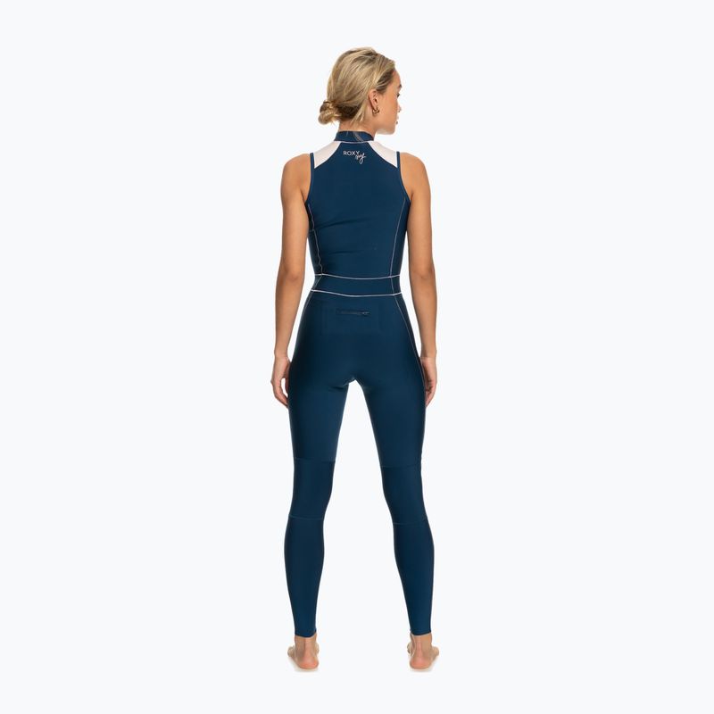 Pianka do pływania damska ROXY 1,5 mm Rise Long Jane Front Zip Qlock iodine blue 2
