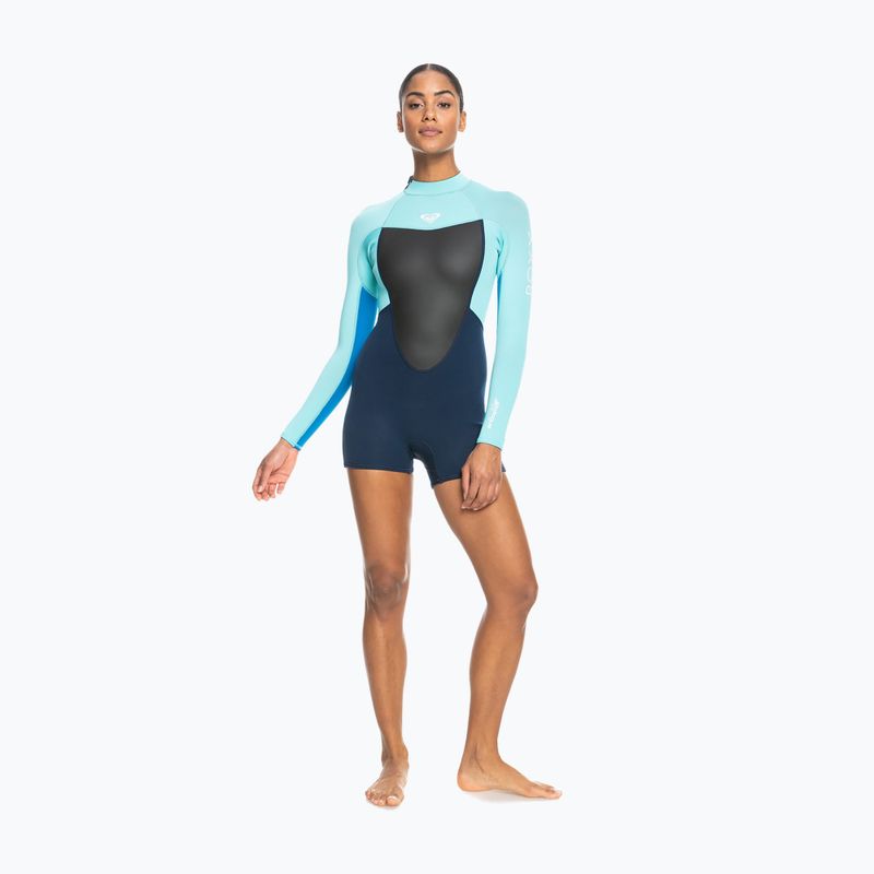 Pianka do pływania damska ROXY 2/2 mm Prologue Chest Zip Springsuit FL good mood 2
