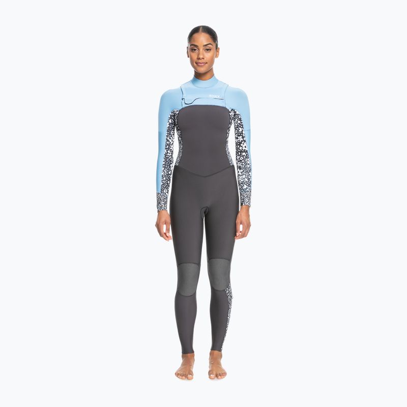 Pianka do pływania damska ROXY 5/4/3 mm Swell Series Chest Zip GBS jet/boy blue