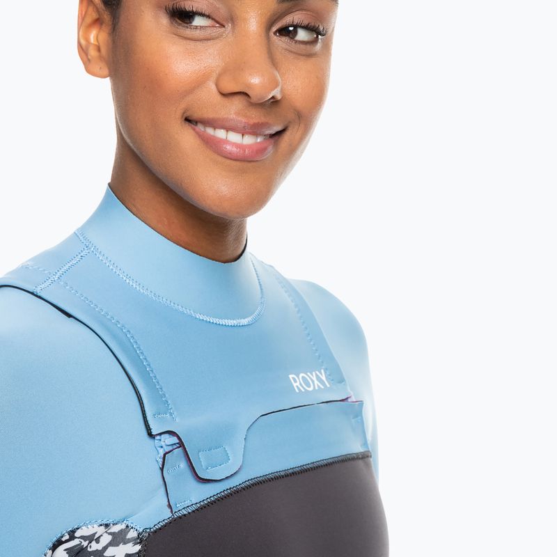 Pianka do pływania damska ROXY 5/4/3 mm Swell Series Chest Zip GBS jet/boy blue 3