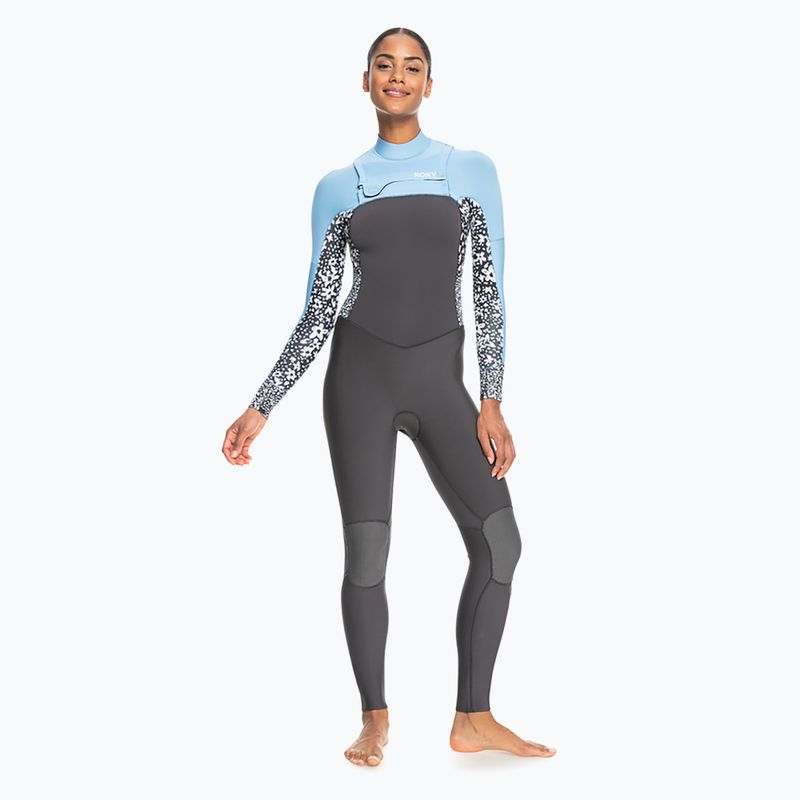 Pianka do pływania damska ROXY 5/4/3 mm Swell Series Chest Zip GBS jet/boy blue 7