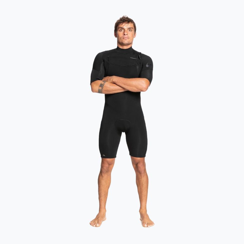 Pianka do pływania męska Quiksilver Everyday Sessions 2/2 mm Chest Zip Springsuit black 6