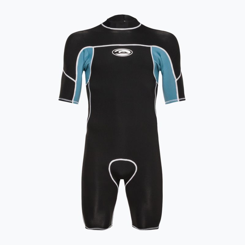 Pianka do pływania męska Quiksilver 2/2 mm Capsule Saturn Back Zip Springsuit black/provincial blue 2