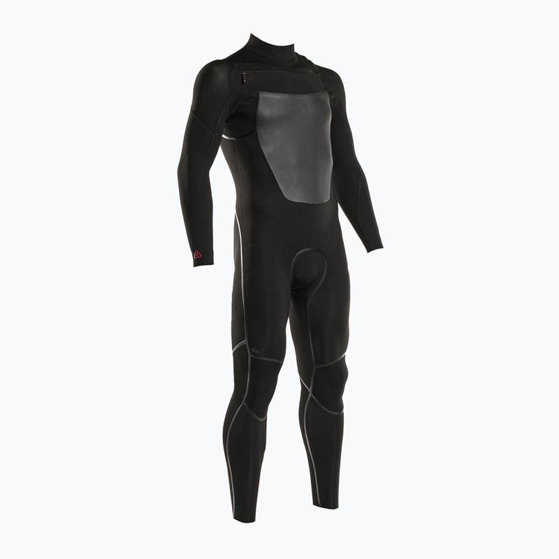 Pianka do pływania męska Quiksilver Marathon Sessions 4/3 mm Chest Zip black