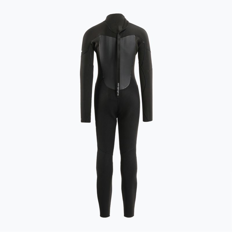 Pianka do pływania dziecięca Quiksilver 3/2 mm Prologue Back Zip black 6