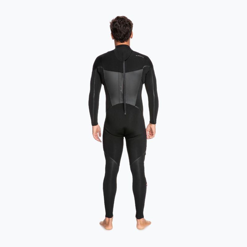 Pianka do pływania męska Quiksilver Marathon Sessions 4/3 mm Back Zip black 7