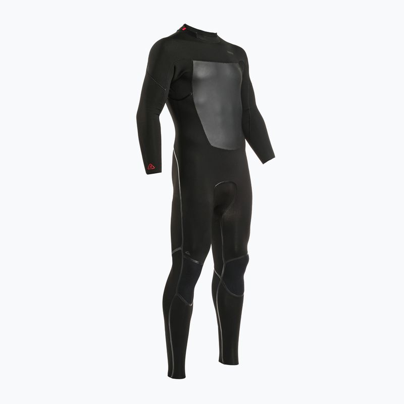 Pianka do pływania męska Quiksilver Marathon Sessions 4/3 mm Back Zip black