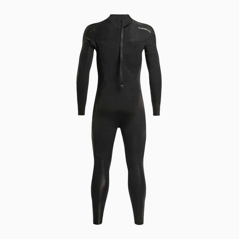 Pianka do pływania męska Quiksilver Everyday Sessions 3/2 mm Back Zip 2023 black 3