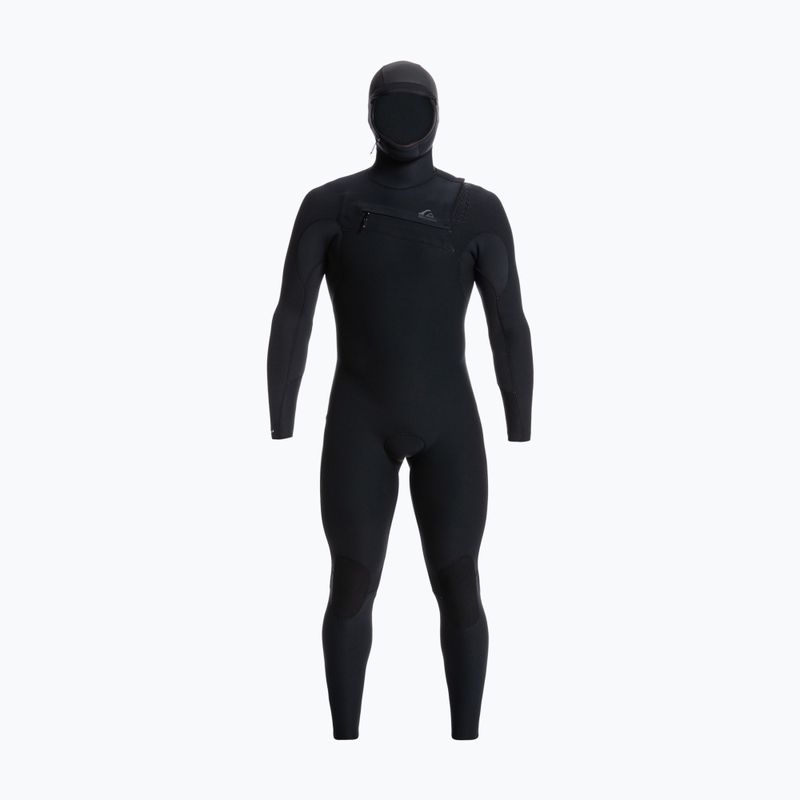 Pianka do pływania męska Quiksilver Highline 5/4/3 mm Hooded Chest Zip black 2