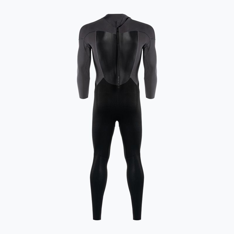 Pianka do pływania męska Quiksilver 4/3 mm Prologue Back Zip black/jet black 2