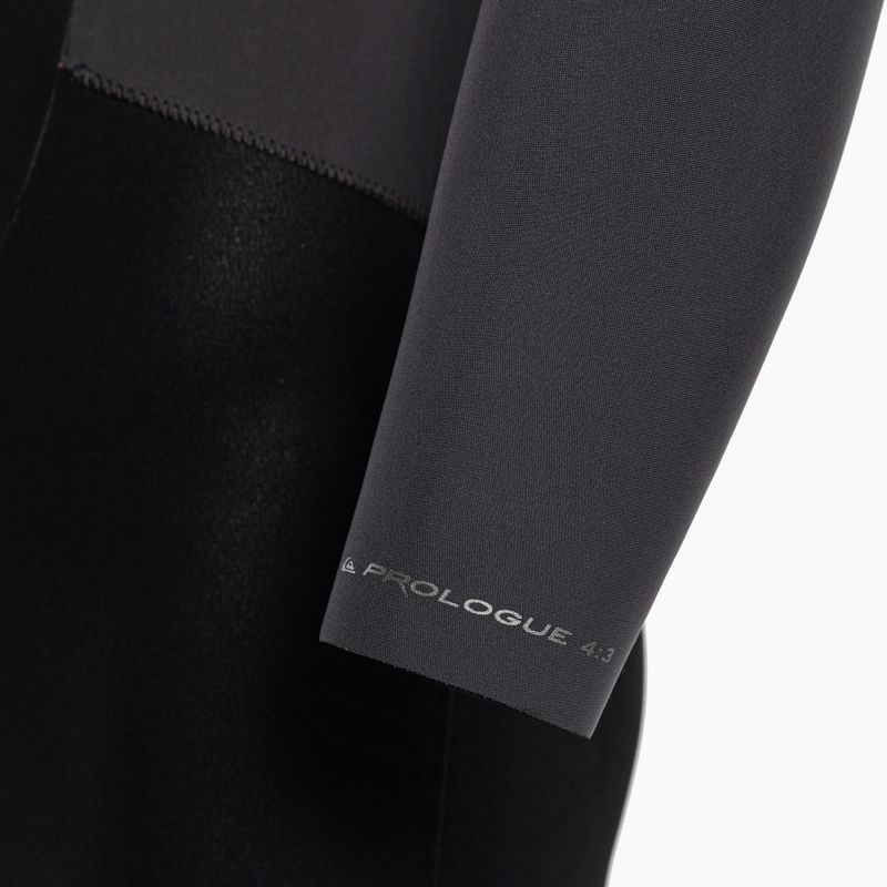 Pianka do pływania męska Quiksilver 4/3 mm Prologue Back Zip black/jet black 5
